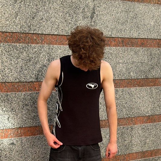 DUCK CLUB TANK-TOP - BLACK