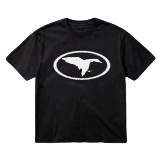 DUCK CLUB T-SHIRT - BLACK