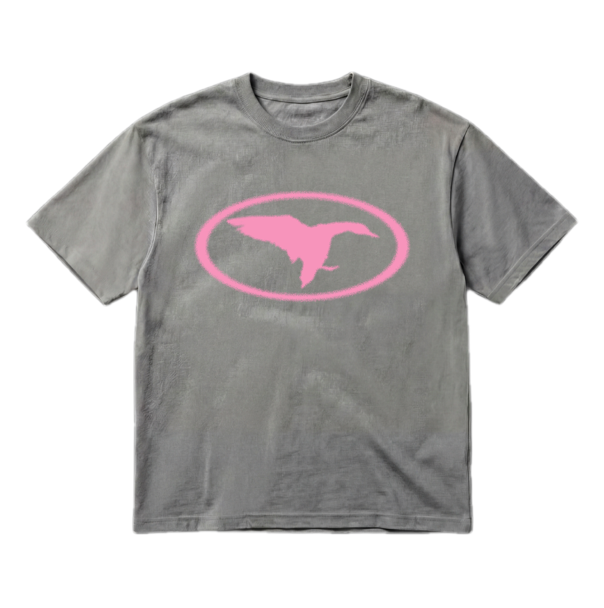 DUCK CLUB T-SHIRT — GRAY