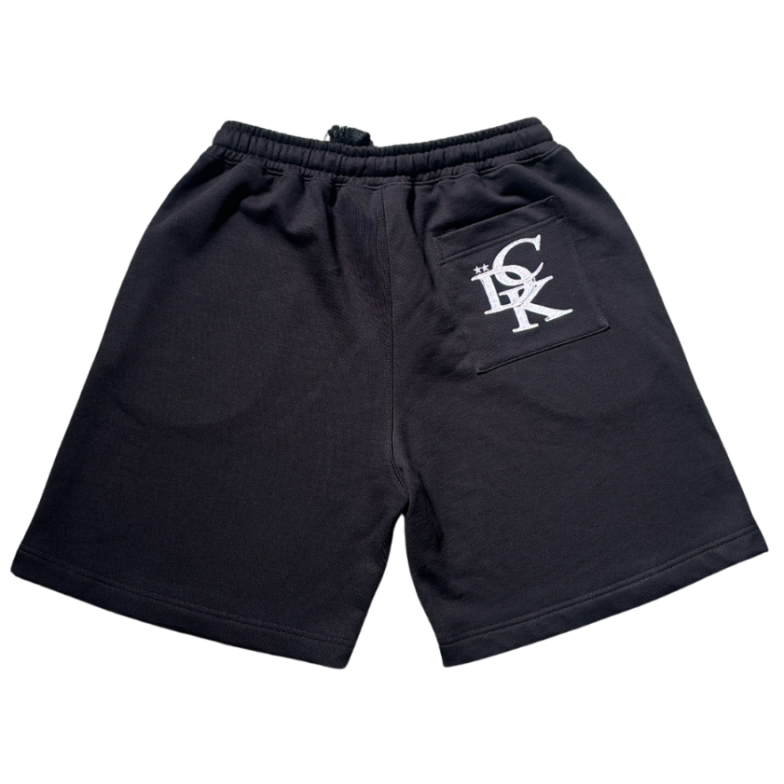 DUCK CLUB SHORTS — BLACK