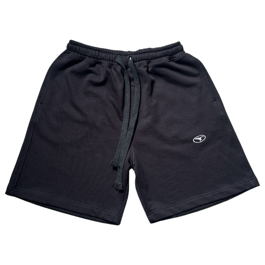 DUCK CLUB SHORTS — BLACK