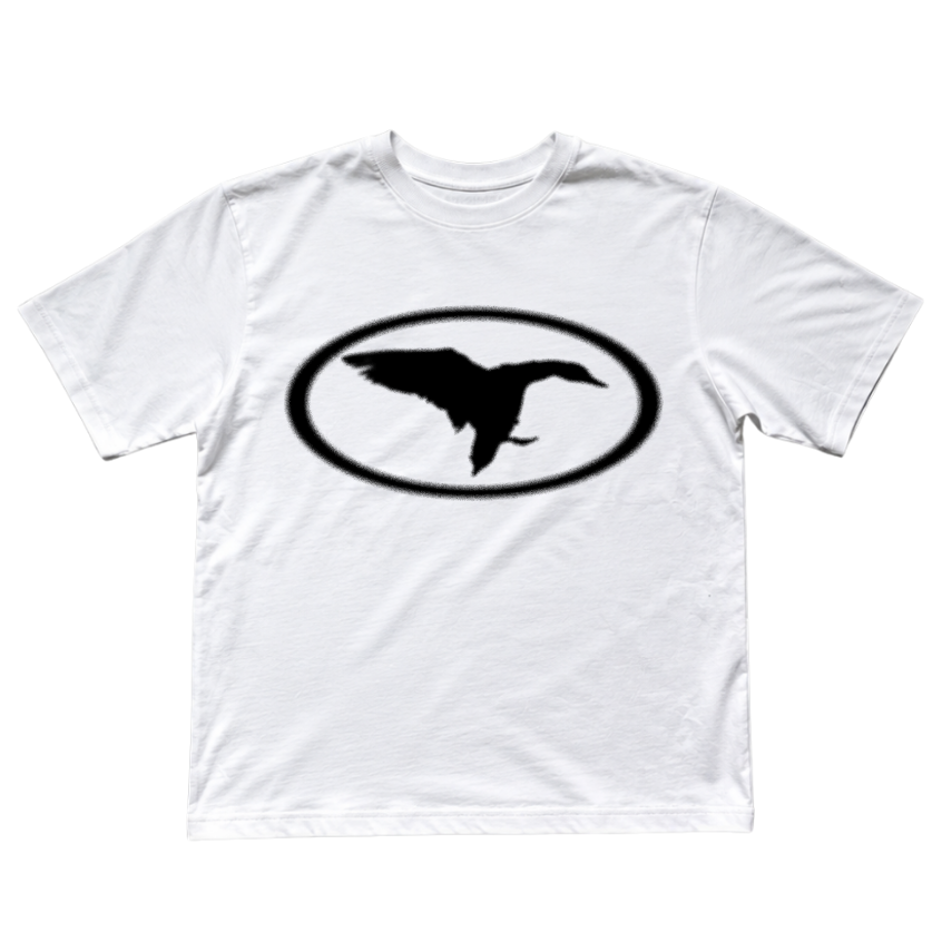 DUCK CLUB T-SIRT — WHITE
